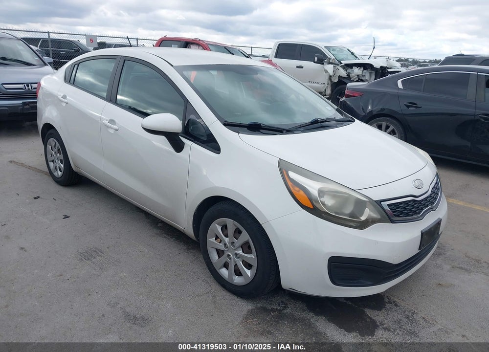2013 KIA RIO EX VIN: KNADN4A32D6112785