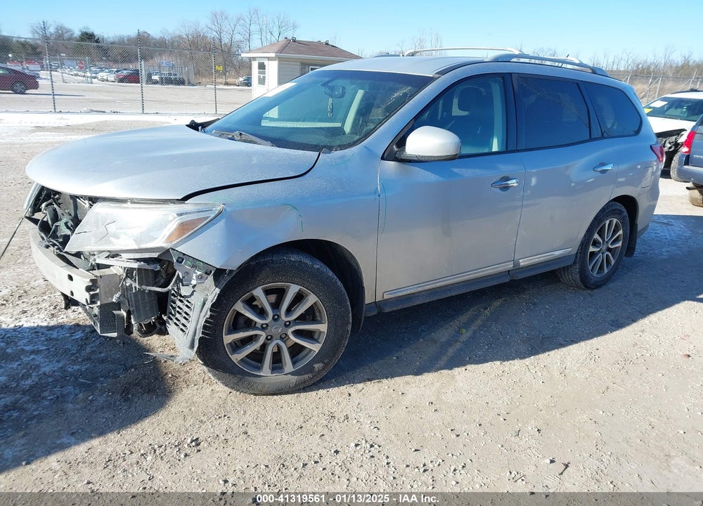 2013 NISSAN PATHFINDER SL VIN: 5N1AR2MM5DC603447