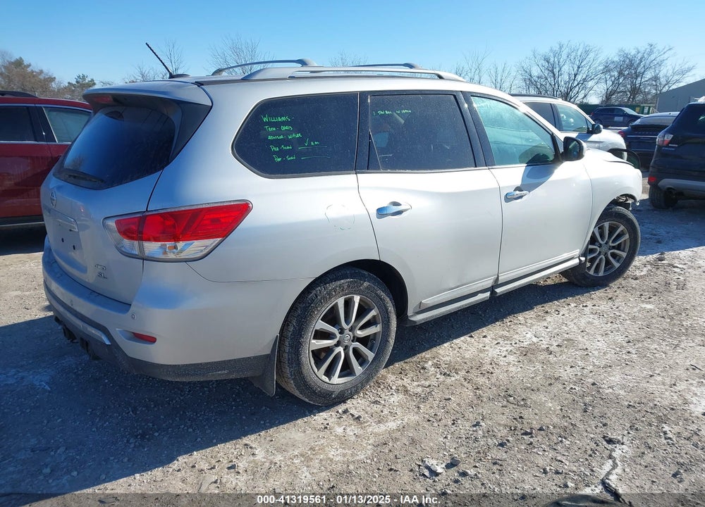 2013 NISSAN PATHFINDER SL VIN: 5N1AR2MM5DC603447