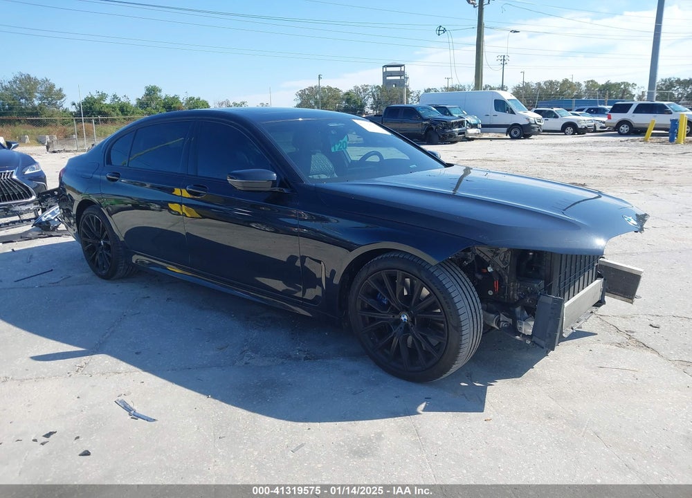 2022 BMW 740 I VIN: WBA7T2C04NCG89916