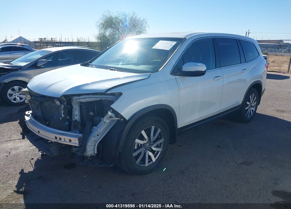 2021 HONDA PILOT AWD EX-L VIN: 5FNYF6H51MB097219