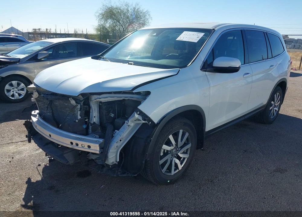 2021 HONDA PILOT AWD EX-L VIN: 5FNYF6H51MB097219
