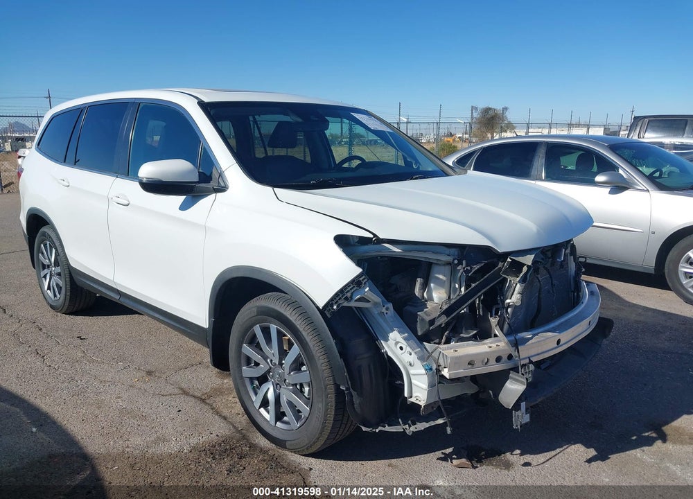 2021 HONDA PILOT AWD EX-L VIN: 5FNYF6H51MB097219