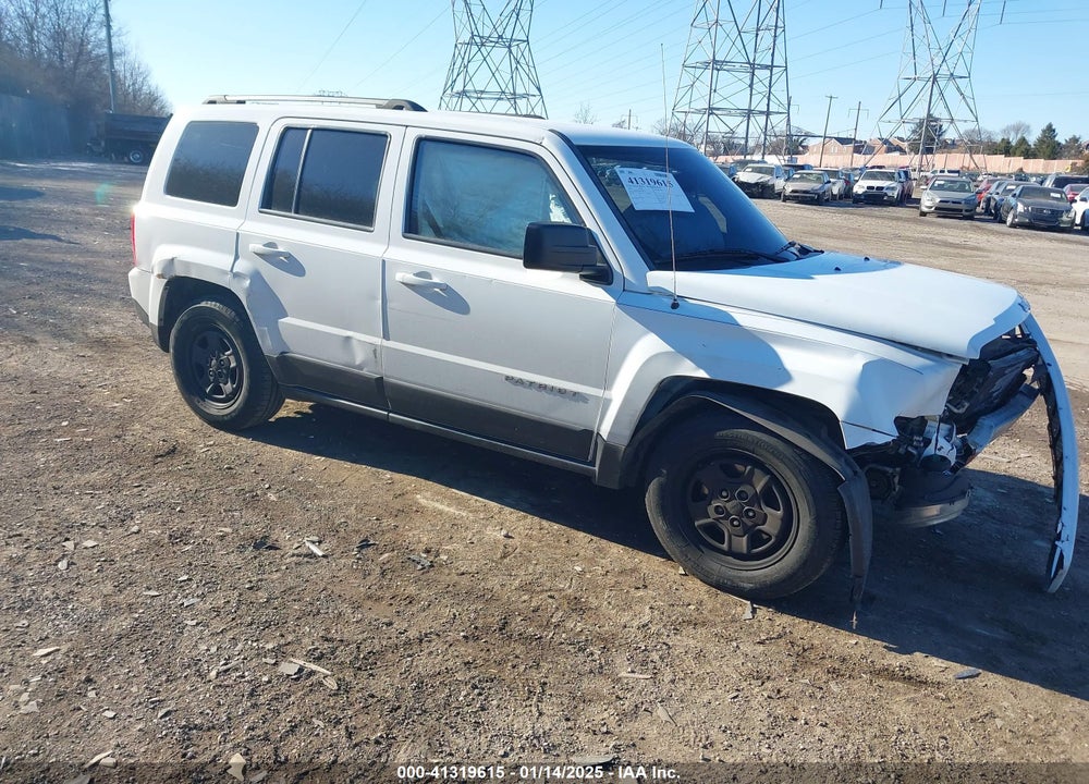 2016 JEEP PATRIOT SPORT VIN: 1C4NJPBA0GD526777