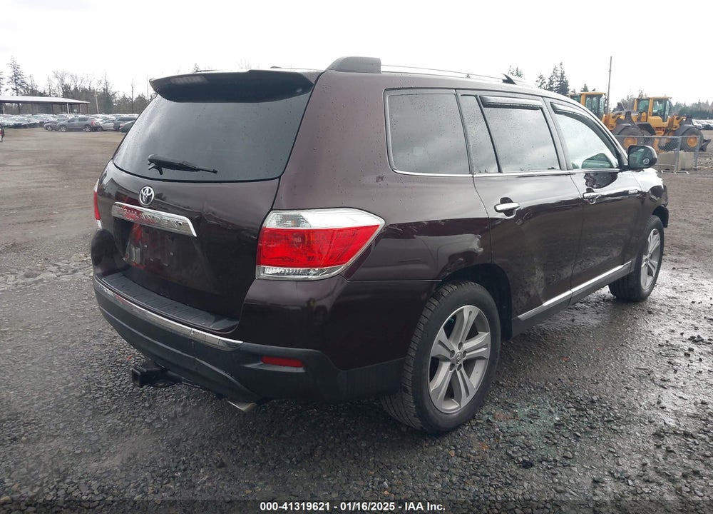 2012 TOYOTA HIGHLANDER LIMITED V6 VIN: 5TDYK3EH0CS070032