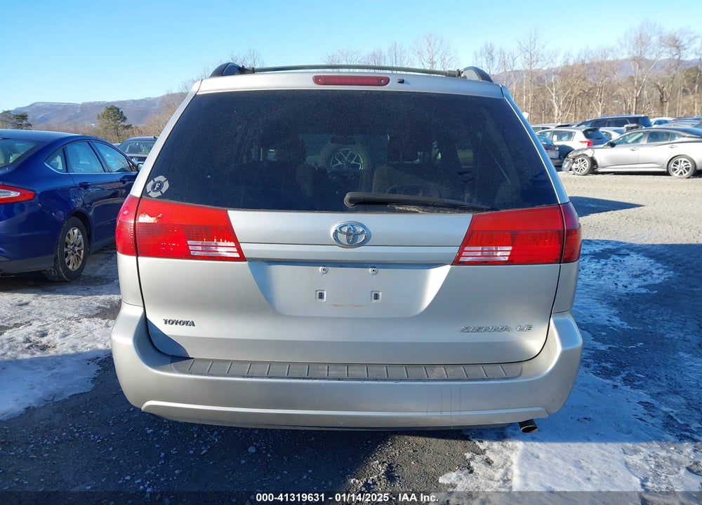 2004 TOYOTA SIENNA LE VIN: 5TDZA23C54S163414