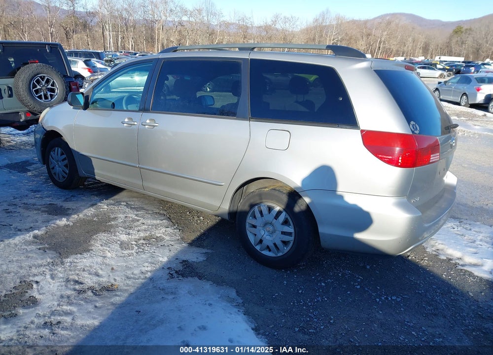 2004 TOYOTA SIENNA LE VIN: 5TDZA23C54S163414