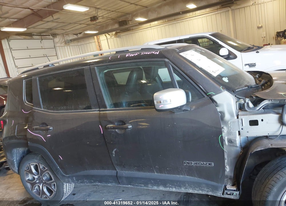 2017 JEEP RENEGADE LIMITED 4X4 VIN: ZACCJBDB5HPG61160