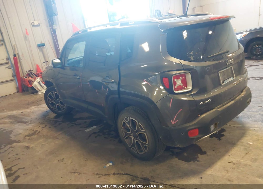 2017 JEEP RENEGADE LIMITED 4X4 VIN: ZACCJBDB5HPG61160