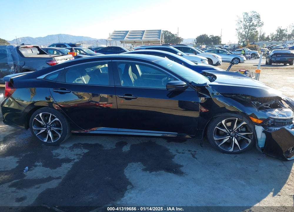 2018 HONDA CIVIC VIN: 2HGFC1E54JH702087