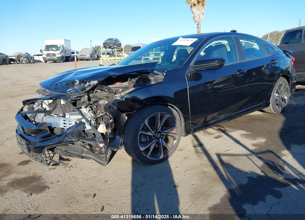 2018 HONDA CIVIC VIN: 2HGFC1E54JH702087