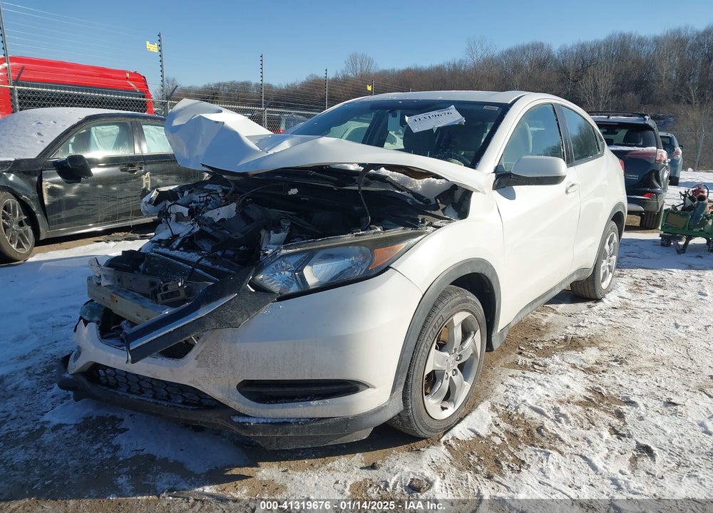 2016 HONDA HR-V LX VIN: 3CZRU6H3XGM770835