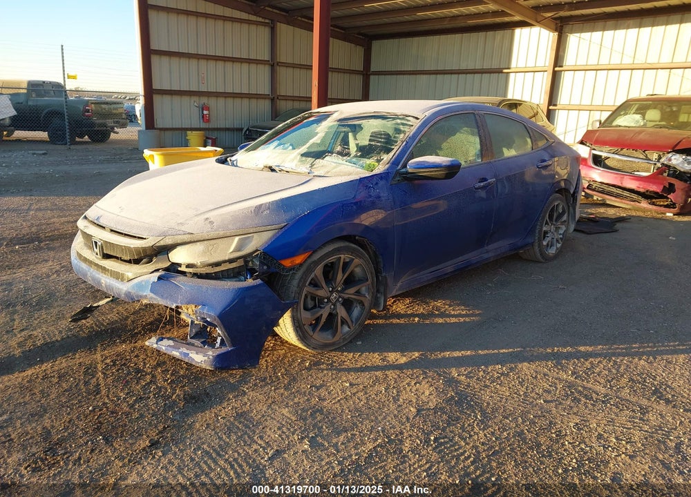 2019 HONDA CIVIC VIN: 2HGFC2F88KH525267