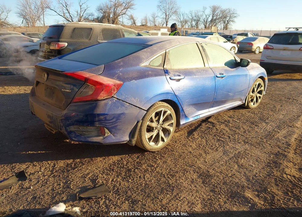 2019 HONDA CIVIC VIN: 2HGFC2F88KH525267