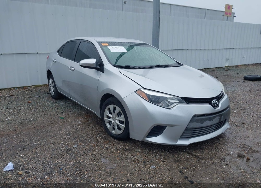 2015 TOYOTA COROLLA L VIN: 2T1BURHE8FC325673