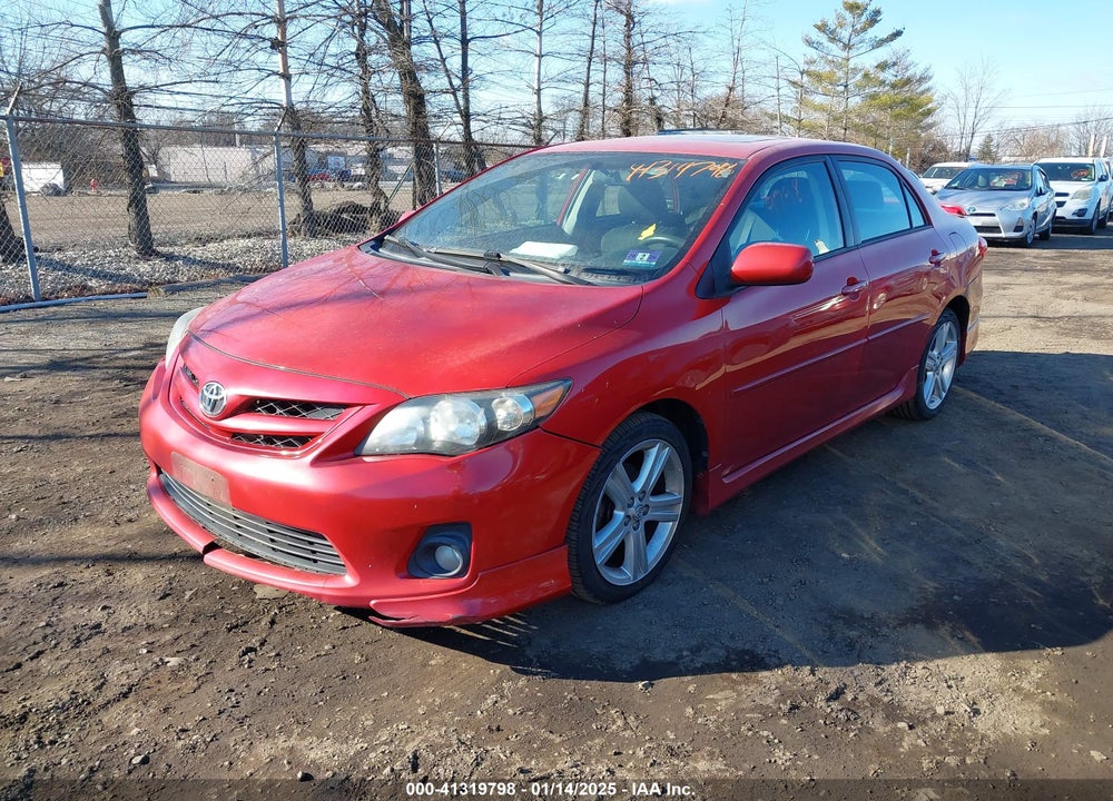 2013 TOYOTA COROLLA S VIN: 2T1BU4EE5DC998215