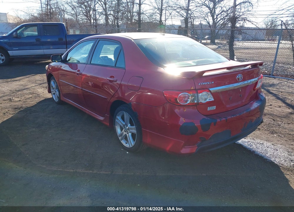 2013 TOYOTA COROLLA S VIN: 2T1BU4EE5DC998215