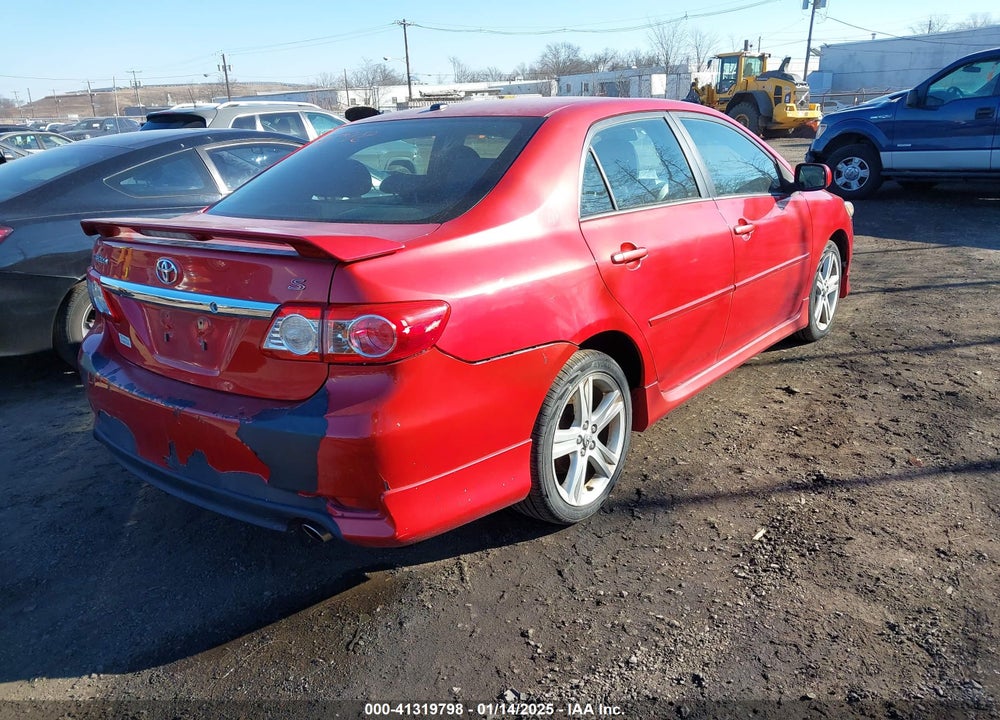 2013 TOYOTA COROLLA S VIN: 2T1BU4EE5DC998215