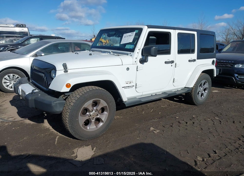 2016 JEEP WRANGLER UNLIMITED SAHARA VIN: 1C4HJWEG6GL138191