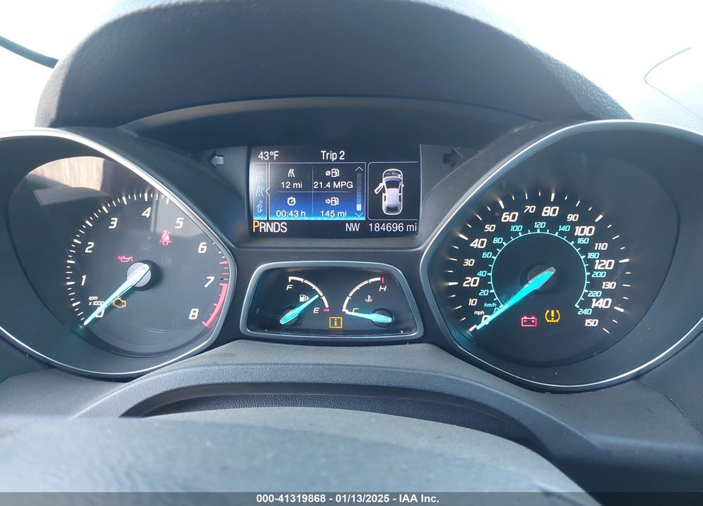 2013 FORD ESCAPE SE VIN: 1FMCU0GX5DUB40351