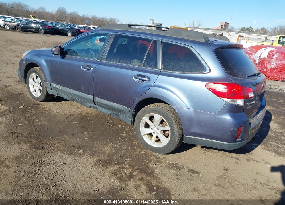 2013 SUBARU OUTBACK 2.5I PREMIUM VIN: 4S4BRBGC9D3309489