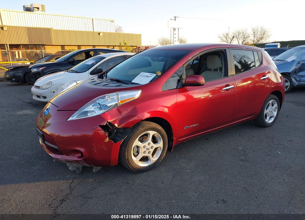 2013 NISSAN LEAF VIN: 1N4AZ0CP8DC402409