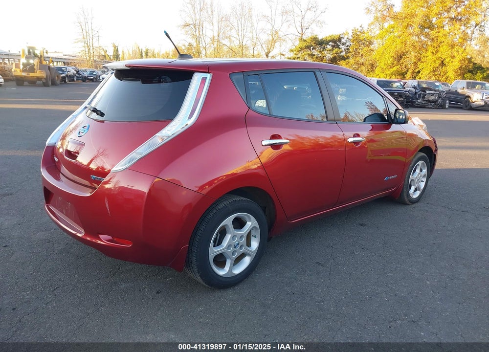 2013 NISSAN LEAF VIN: 1N4AZ0CP8DC402409