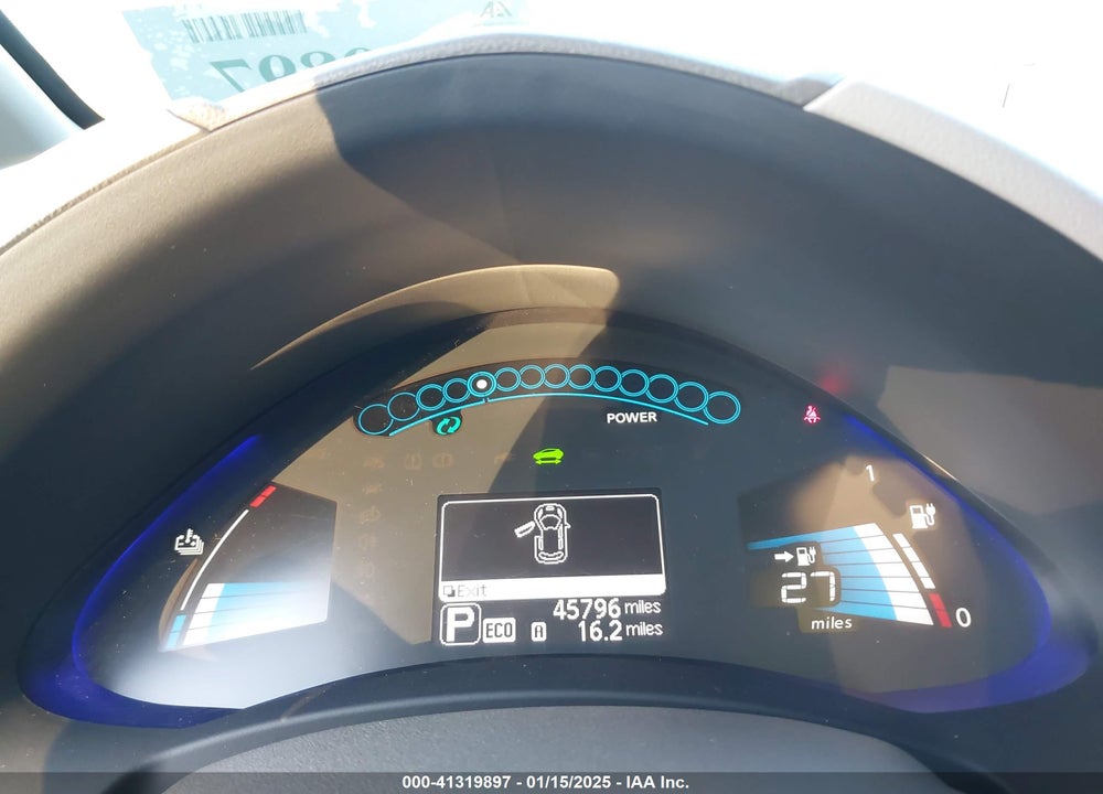 2013 NISSAN LEAF VIN: 1N4AZ0CP8DC402409