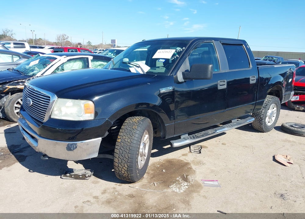 2008 FORD F-150 60TH ANNIVERSARY/FX4/KING RANCH/LARIAT/XLT VIN: 1FTPW14V18FA07931