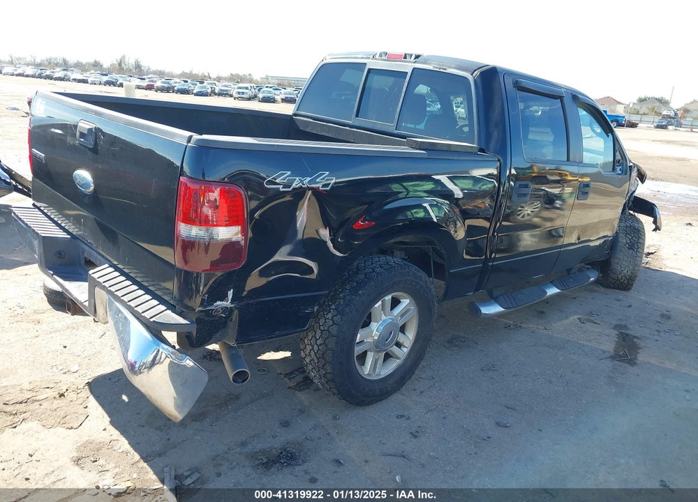 2008 FORD F-150 60TH ANNIVERSARY/FX4/KING RANCH/LARIAT/XLT VIN: 1FTPW14V18FA07931