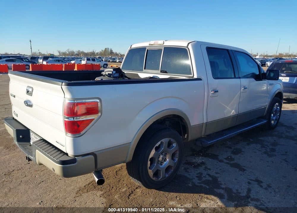 2010 FORD F-150 FX2 SPORT/HARLEY-DAVIDSON/KING RANCH/LARIAT/PLATINUM/XL/XLT VIN: 1FTFW1CV9AFC27837