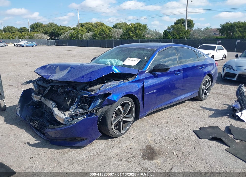 2021 HONDA ACCORD VIN: 1HGCV1F3XMA098381