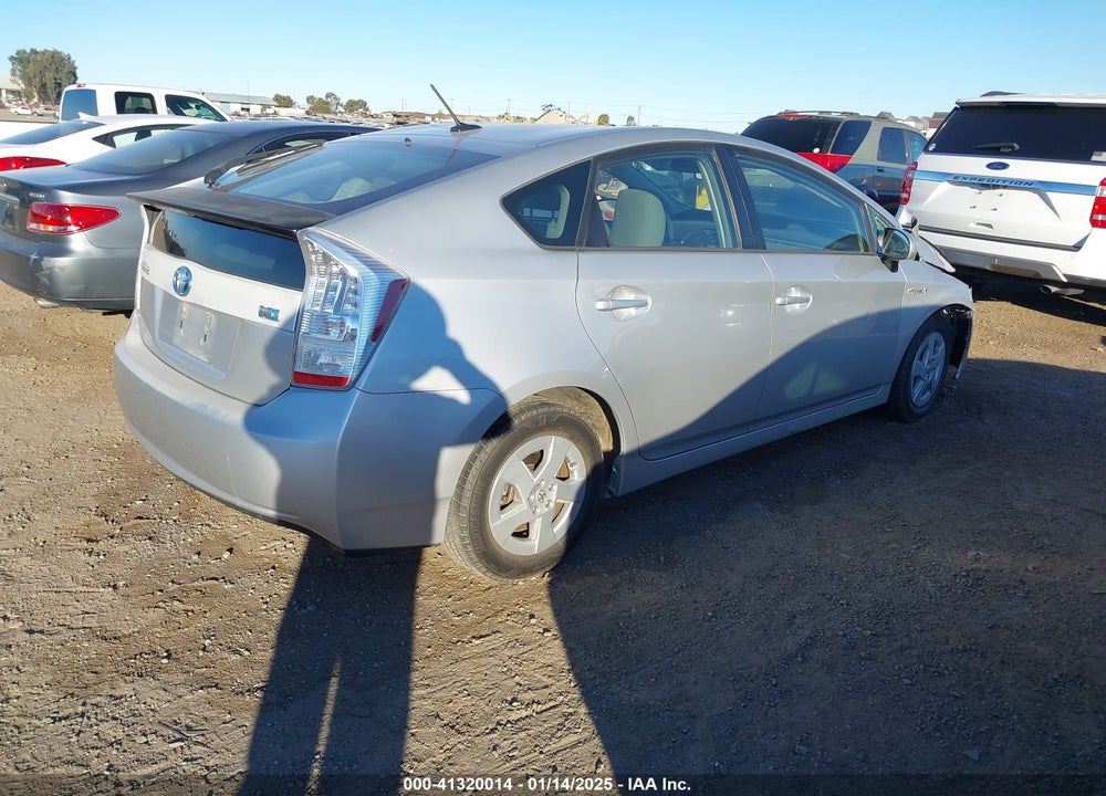 2010 TOYOTA PRIUS VIN: JTDKN3DU6A0008226