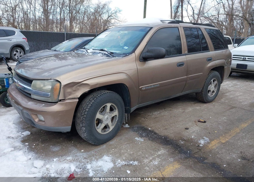 2003 CHEVROLET TRAILBLAZER LT VIN: 1GNDT13SX32373994