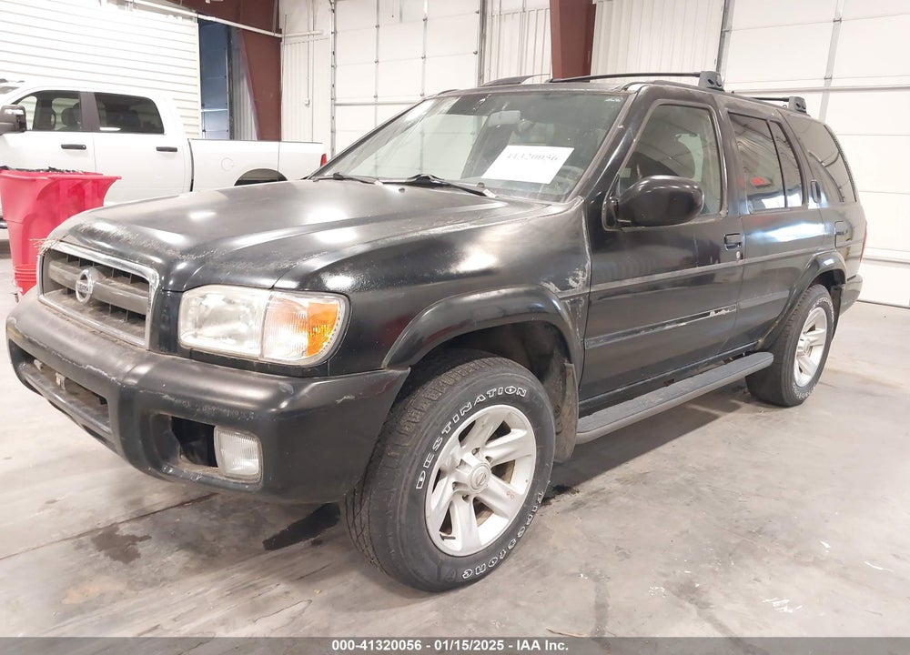 2002 NISSAN PATHFINDER LE VIN: JN8DR09Y52W735013