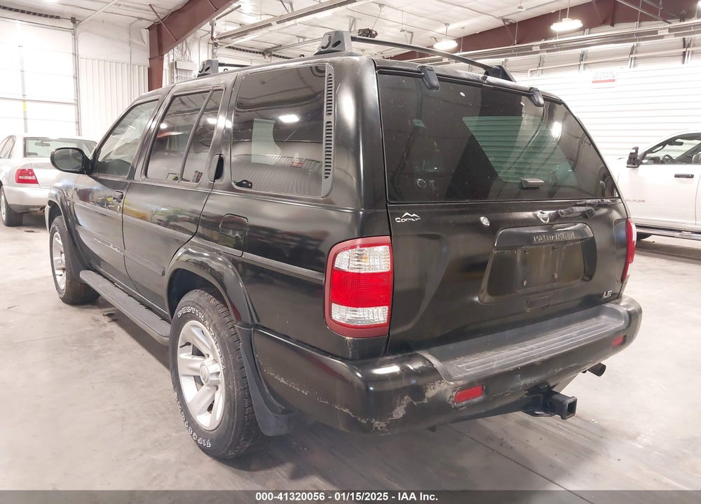 2002 NISSAN PATHFINDER LE VIN: JN8DR09Y52W735013