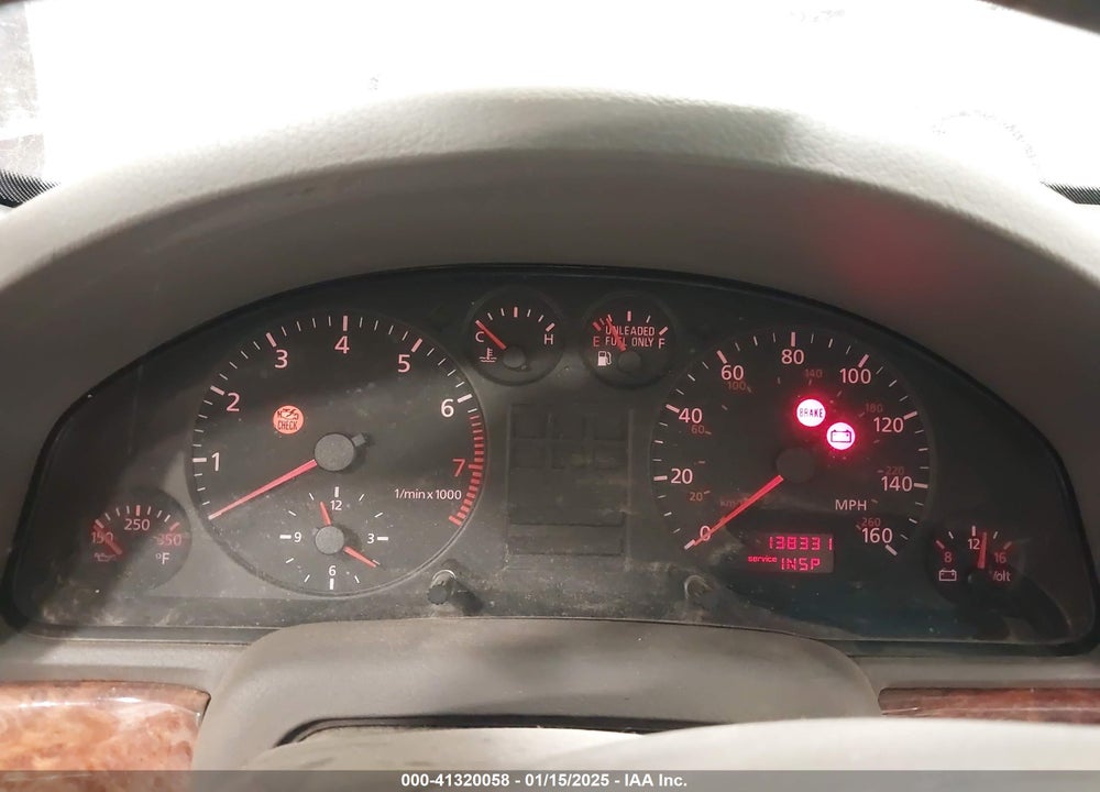 1999 AUDI A4 2.8 VIN: WAUED28D1XA313461