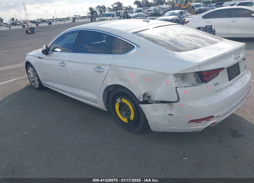 2018 AUDI A5 2.0T PREMIUM VIN: WAUANCF52JA101351