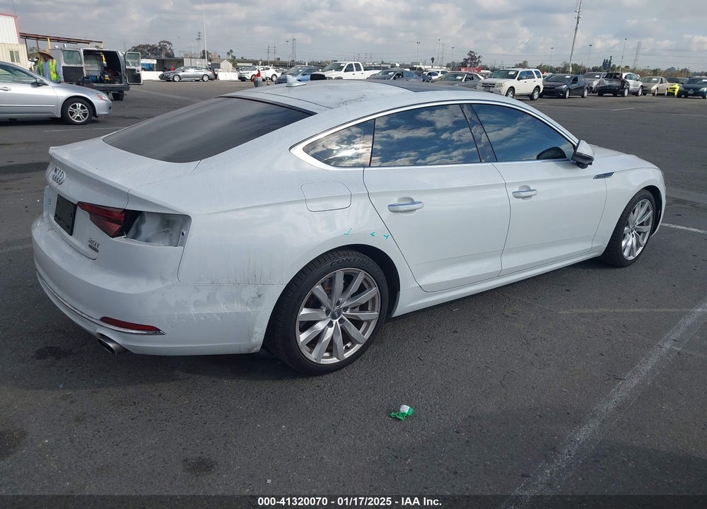 2018 AUDI A5 2.0T PREMIUM VIN: WAUANCF52JA101351