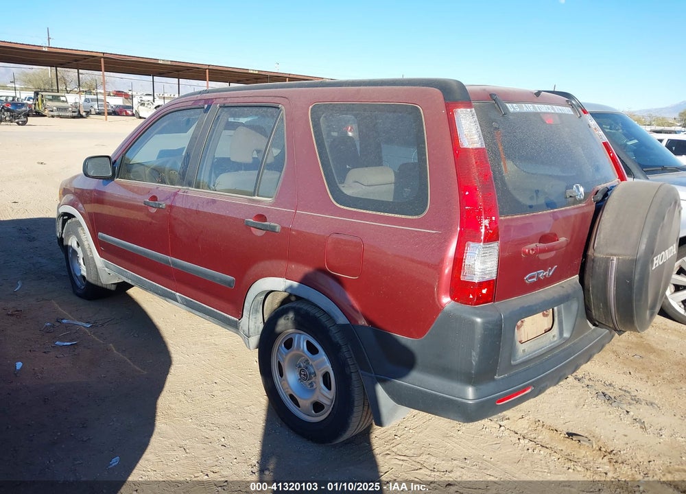 2006 HONDA CR-V LX VIN: JHLRD68516C010075