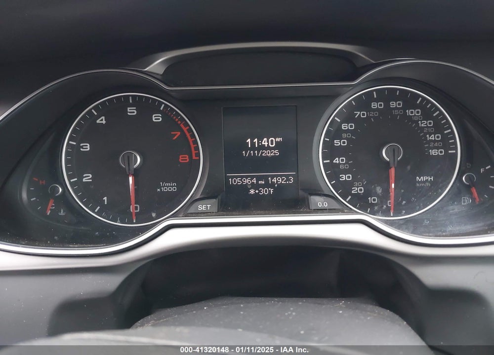 2013 AUDI A4 2.0T PREMIUM VIN: WAUBFAFL1DN037160