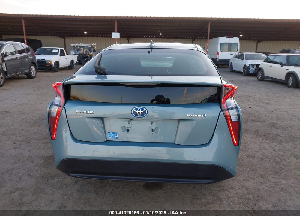 2016 TOYOTA PRIUS VIN: JTDKBRFUXG3017754