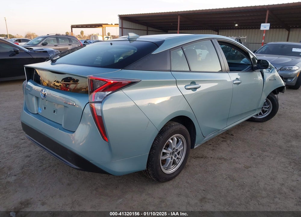 2016 TOYOTA PRIUS VIN: JTDKBRFUXG3017754