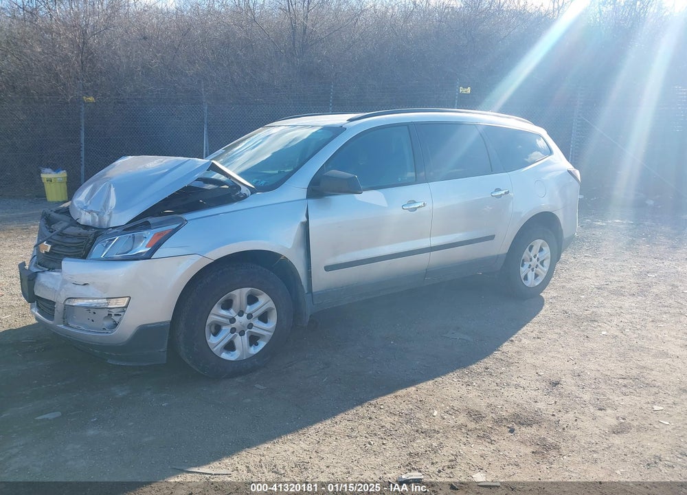 2017 CHEVROLET TRAVERSE LS VIN: 1GNKVFKD7HJ185786