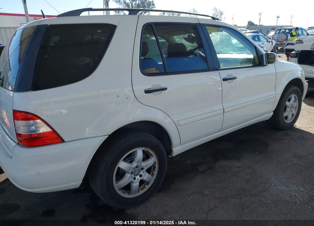 2003 MERCEDES-BENZ ML 500 VIN: 4JGAB75E83A425293