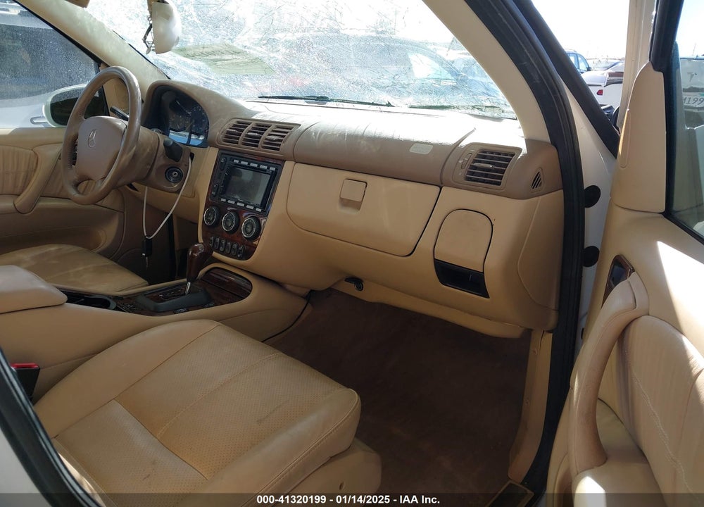 2003 MERCEDES-BENZ ML 500 VIN: 4JGAB75E83A425293