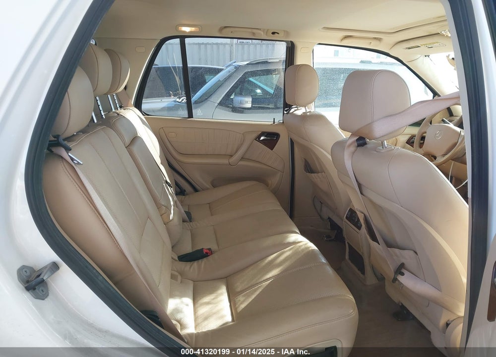 2003 MERCEDES-BENZ ML 500 VIN: 4JGAB75E83A425293