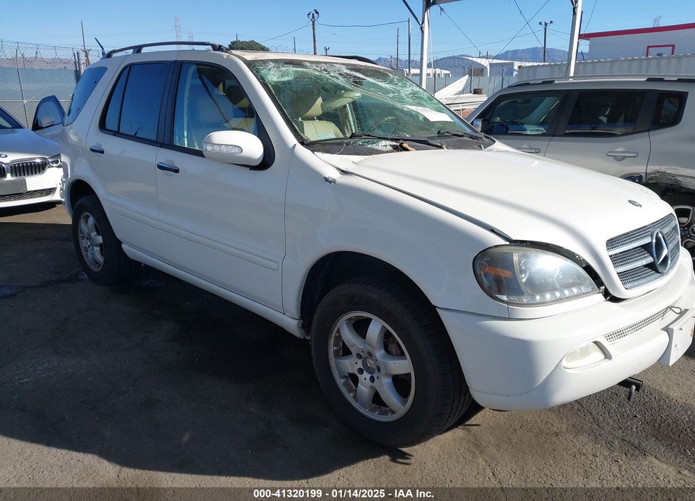 2003 MERCEDES-BENZ ML 500 VIN: 4JGAB75E83A425293