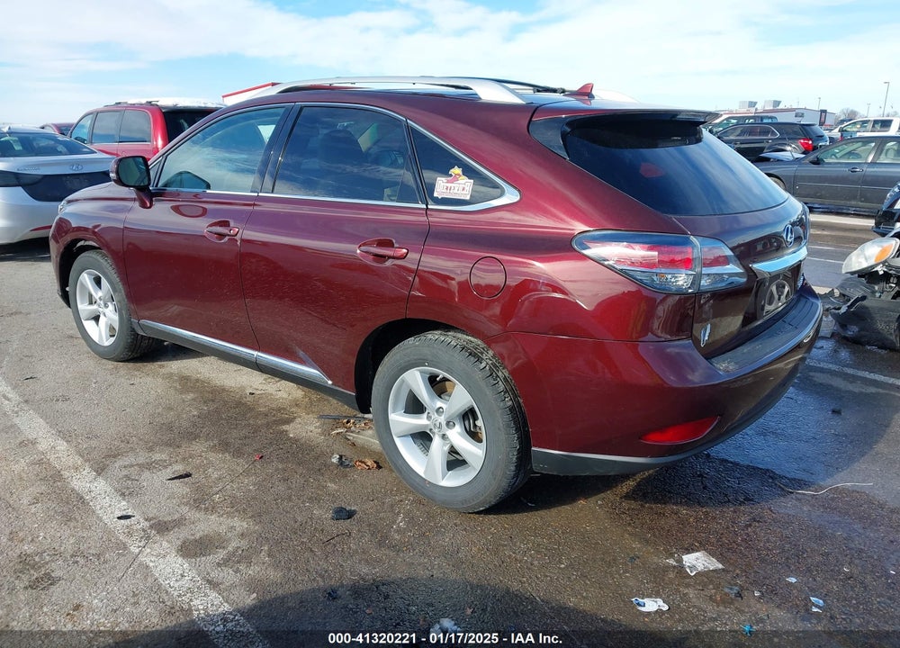2013 LEXUS RX 350 VIN: 2T2ZK1BA8DC101226