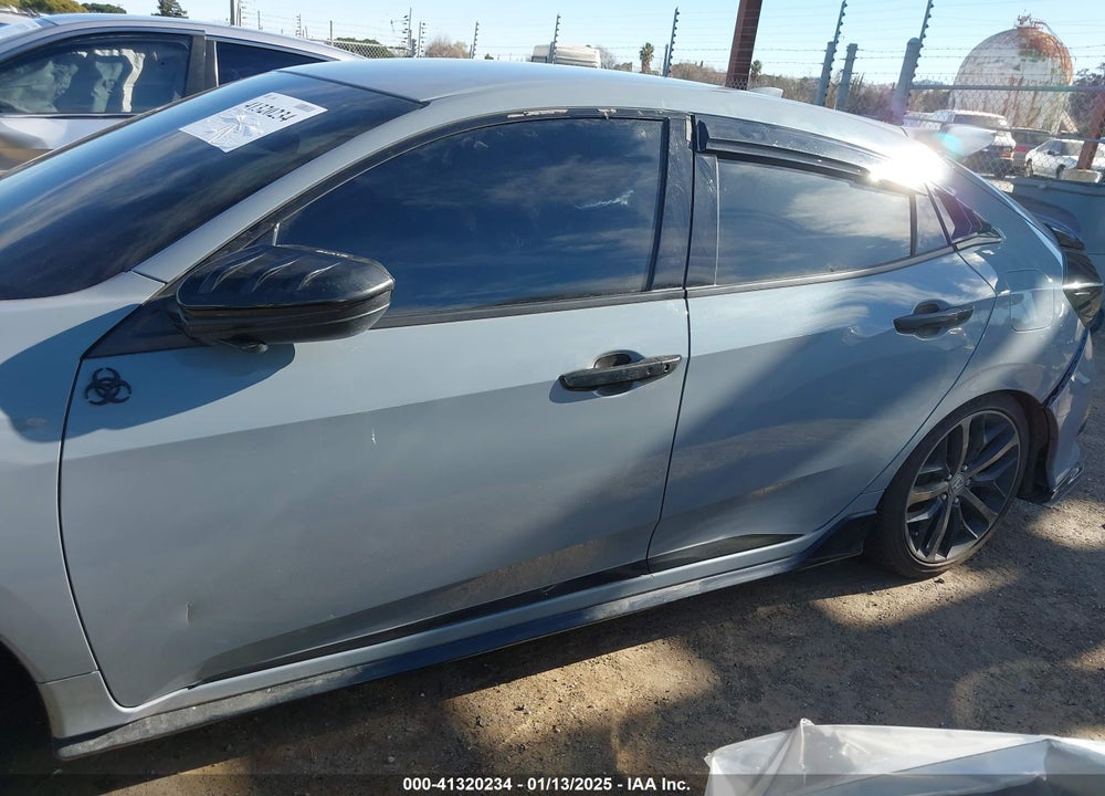2021 HONDA CIVIC VIN: SHHFK7H44MU418393
